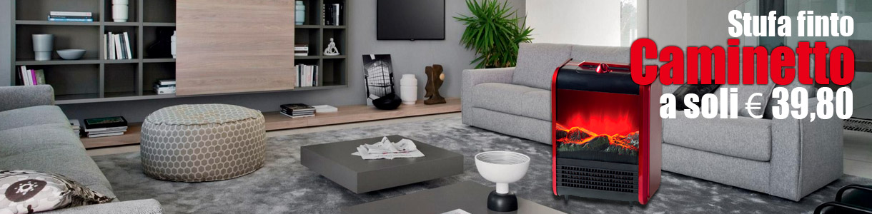 Stufa finto Caminetto