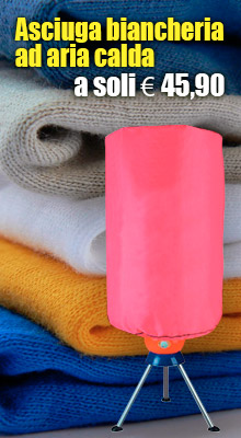 ASCIUGABIANCHERIA AD ARIA CALDA