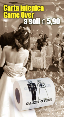 Carta igienica Game Over