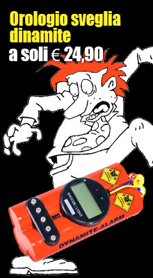 OROLOGIO SVEGLIA DINAMITE