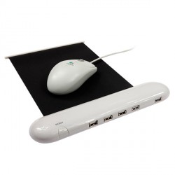 Presa USB con tappetino mouse incorporato