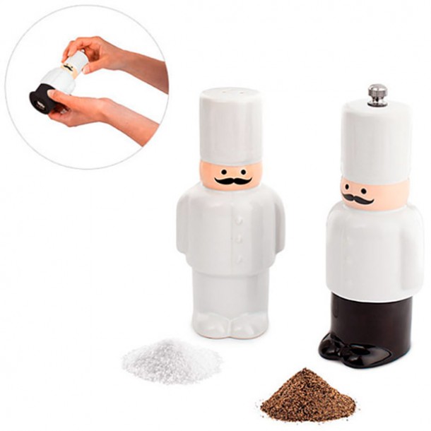 Set sale e pepe in ceramica