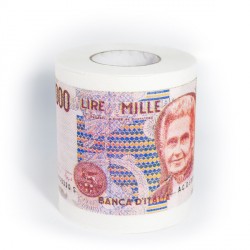 Carta igienica banconote 1000 Lire
