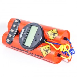 Orologio sveglia dinamite Orologio sveglia dinamite