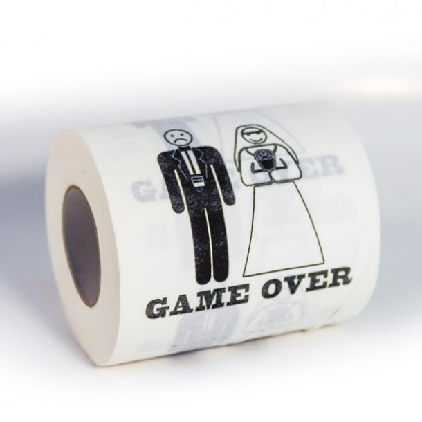 Carta igienica Game Over