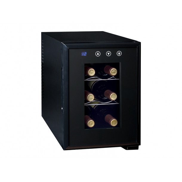 Cantinetta termoelettrica da 6 con luce a led blu